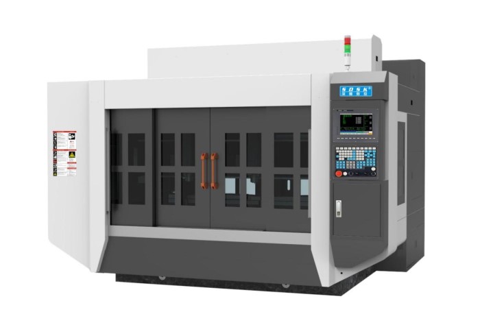 雙頭雙通道高速精雕機(jī)SDSK650S-2X2Y2Z-ISO25